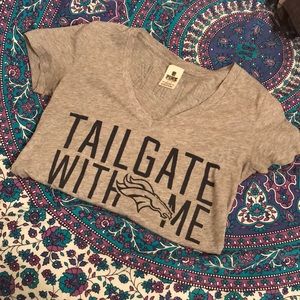 NFL Bronco PINK V-Neck